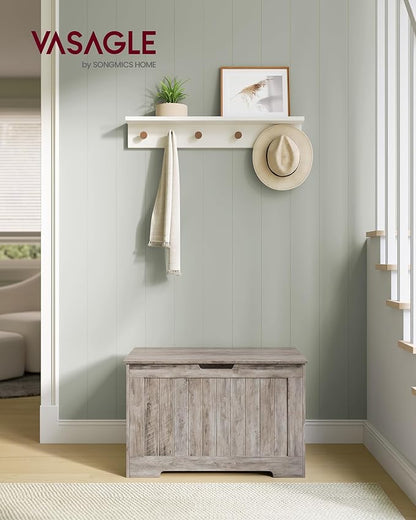 VASAGLE Storage Chest, 29.9 Inches Width Storage Bench, Entryway Bench - Image 2