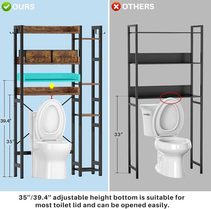 Over The Toilet Storage with 2 Drawers - Image 8