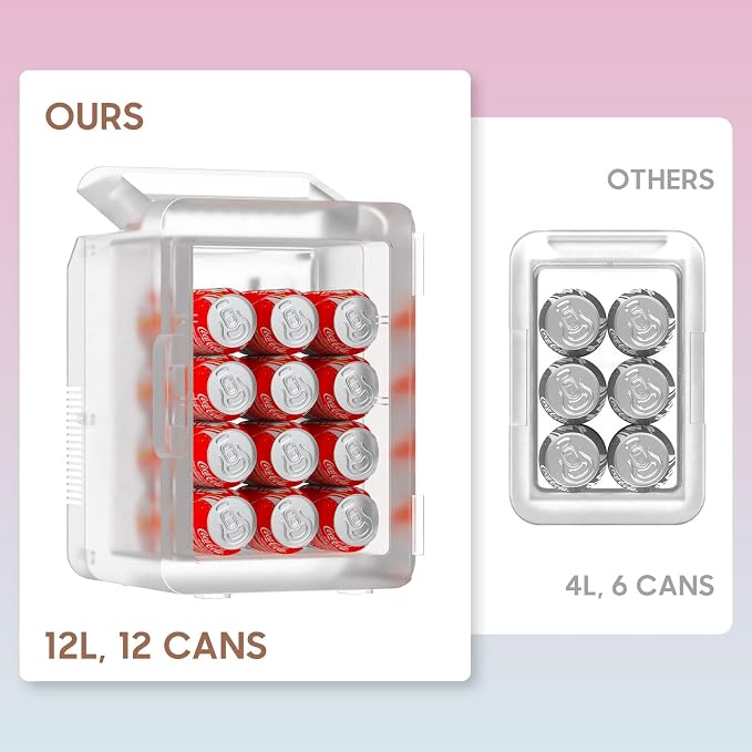 advwin 12L Mini Skincare Fridge - Image 3