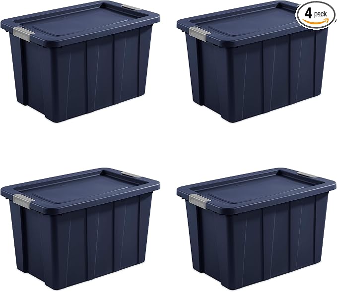 Sterilite 4-Pack Storage Bins by Sterilite