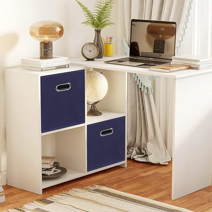 Fabric Cloth Storage Bins, Fabric Cube Bins Organizer - Image 5