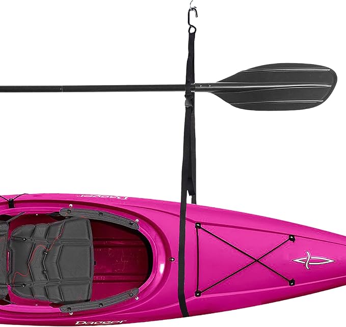 Kayak Rack -Capacity Wall or Ceiling Storage Straps - Image 7