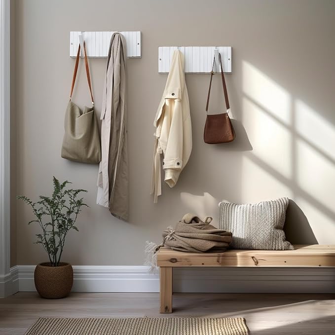 Coat & Hat Hooks Wall Mount - Image 7