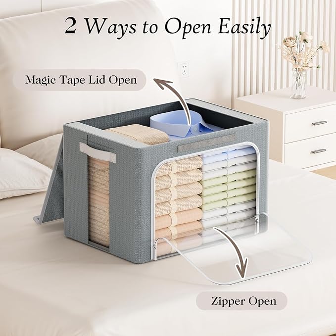 Yecaye Clothes Storage Bins - Image 2
