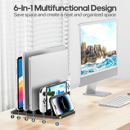KDD 4-Slot Vertical Laptop Stand - Image 2