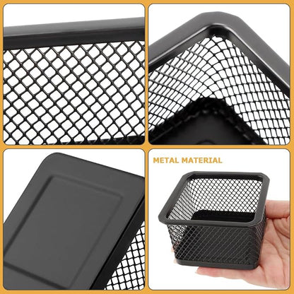 Paper Clip Holder for Desk, Paperclip Holders Mesh Paperclip Dispenser - Image 6