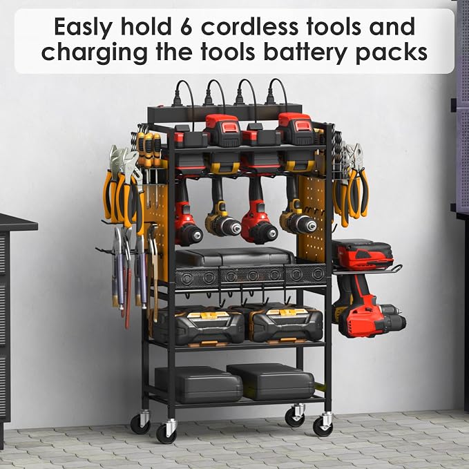 CCCEI Power Tool Organizer Cart - Image 6