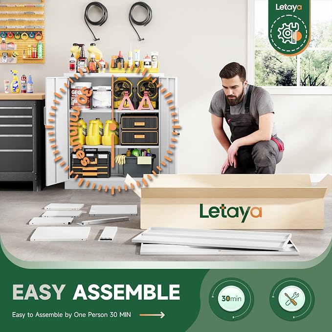 Letaya Metal Storage Cabinets - Image 10