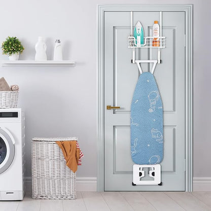 KES Ironing Board Hanger, Over The Door Ironing Board Holder, T-Leg Ironing - Image 7