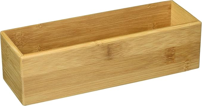 Lipper International 8381 Bamboo Wood Stacking Drawer Organizer Box by LipperInternational