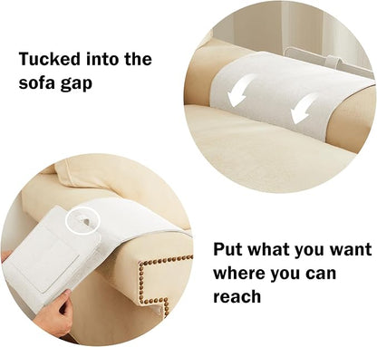 YOUDENOVA Bedside Caddy, Bedside Storage Caddy, Bedside Organizer - Image 8