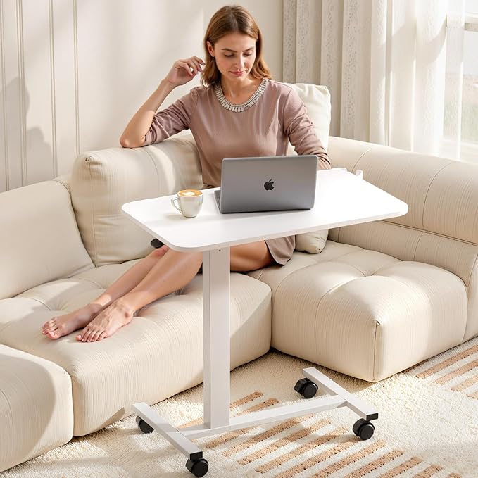 COMHOMA Adjustable Overbed Bedside Table - Image 2