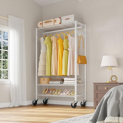 VIPEK R3 Rolling Clothing Rack Heavy Duty Garment Rack - Image 2