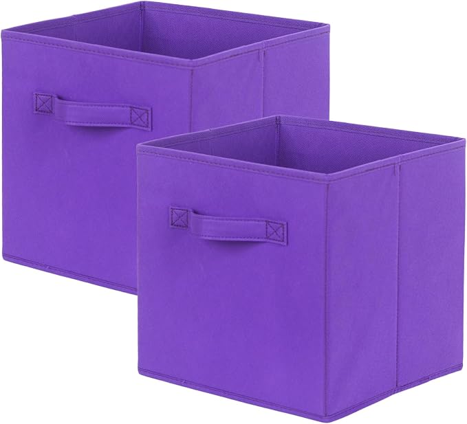 ShellKingdom Storage Bins, Foldable Fabric Storage Cubes And Cloth Storage by ShellKingdom