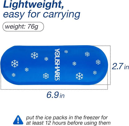 YOUSHARES Diabetes Ice Packs for Insulin Cooler Travel Case - Image 2