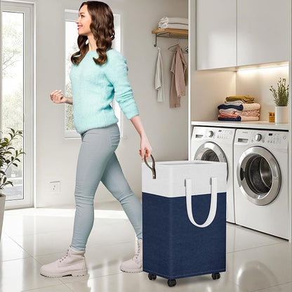 HomeHacks 90L Rolling Laundry Hamper - Image 5