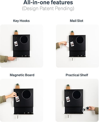 Key Holder Wall Mount and Mail Organizer - Image 4