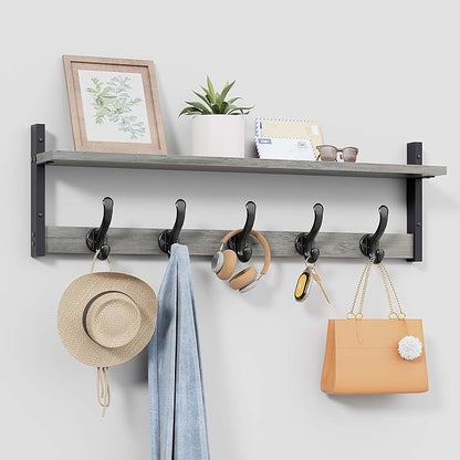 Tatub 29" Rustic Coat Rack Wall Mount by Tatub