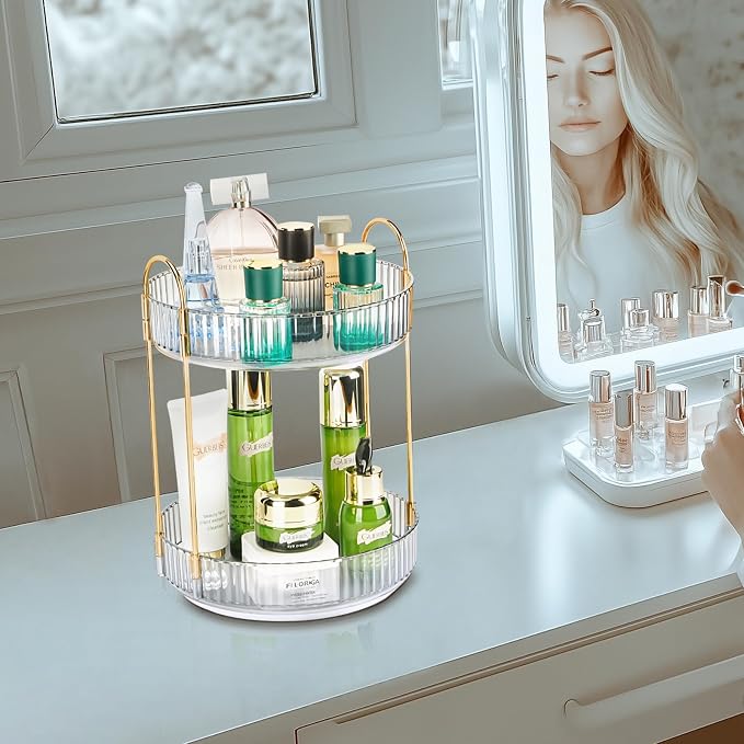 360 Rotating Makeup Organizer - Image 8