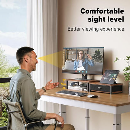 WOHOMO Dual Monitor Stand Riser - Image 3