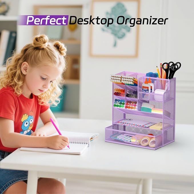 Mesh Pen Organizer for Desk - Image 6