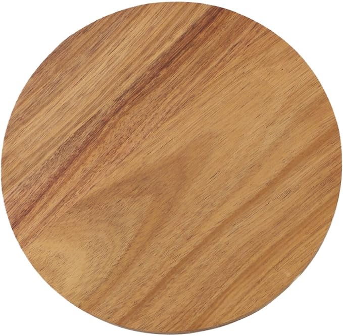 Wood Serving Tray with Compartments - Image 2