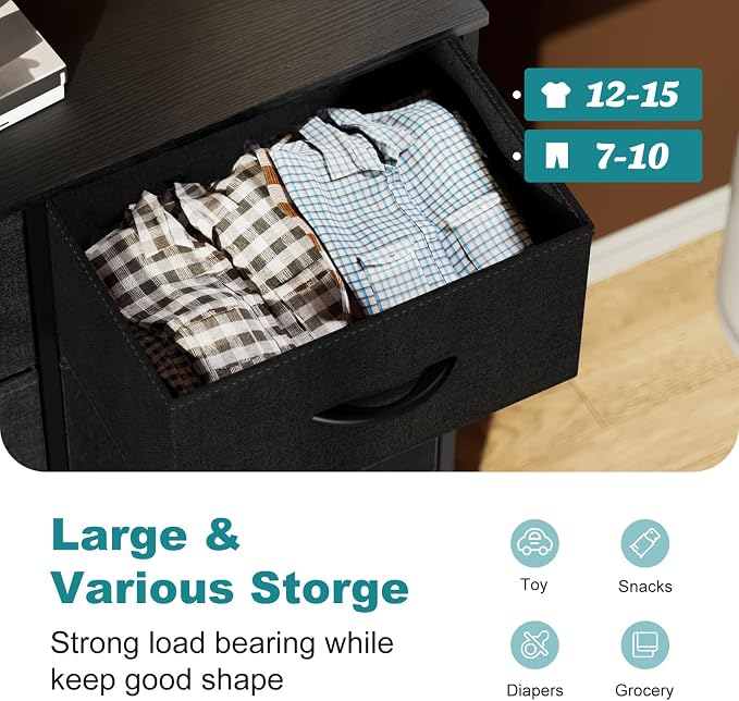 OLIXIS 8 Drawer Storage Dresser - Image 7