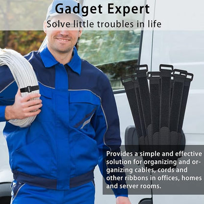 40pcs Reusable Cable Ties - Image 4