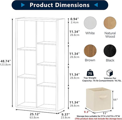 7 Cube Storage Organizer, Cube Shelf - Image 2