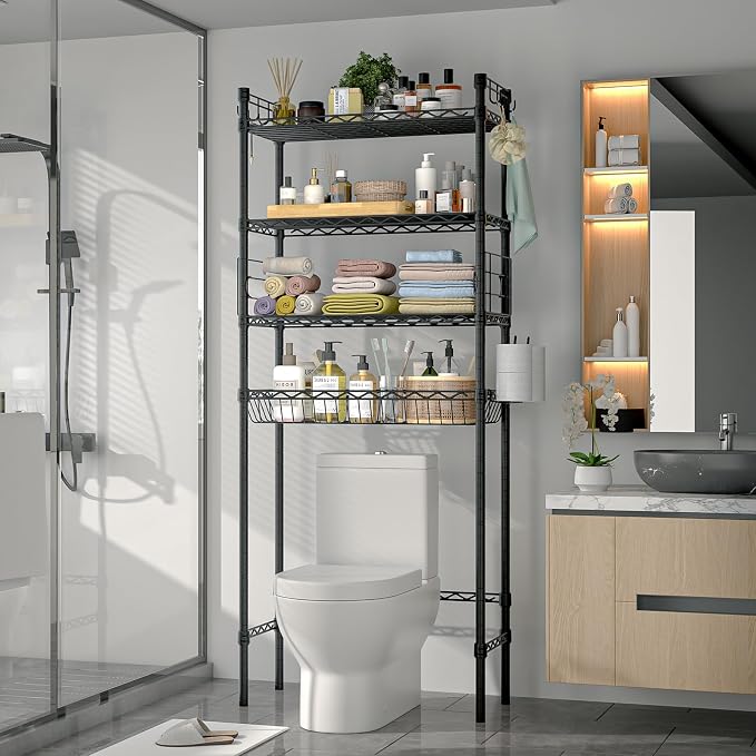 PrimeZone Over The Toilet Storage Shelf - Image 2