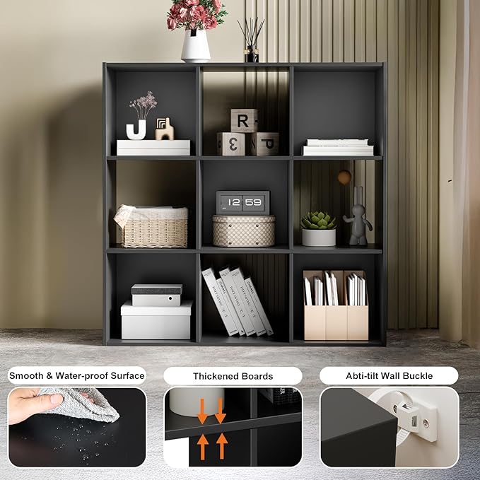 Sweetcrispy 9 Cube Storage Organizer - Image 4