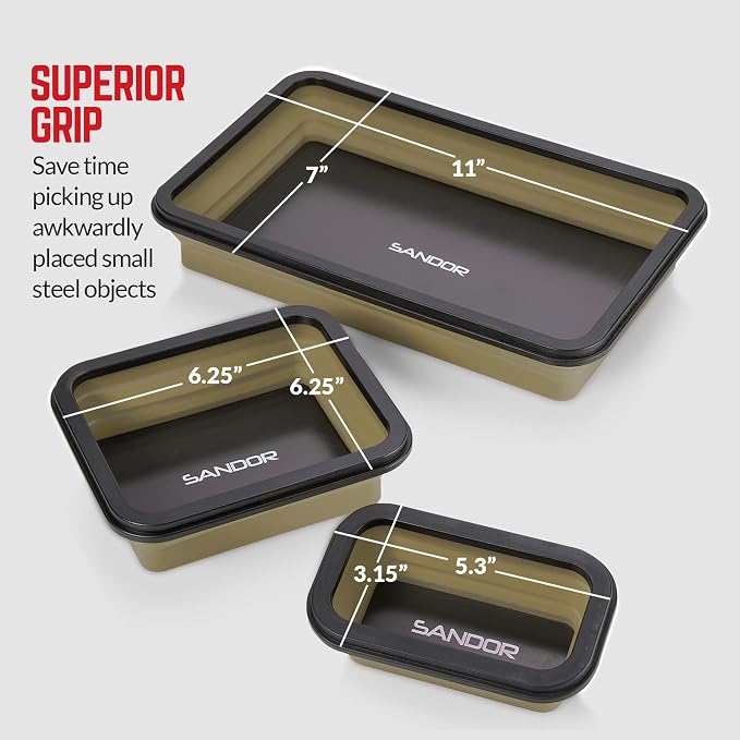 Collapsible Magnetic Parts Tray Set - Image 7