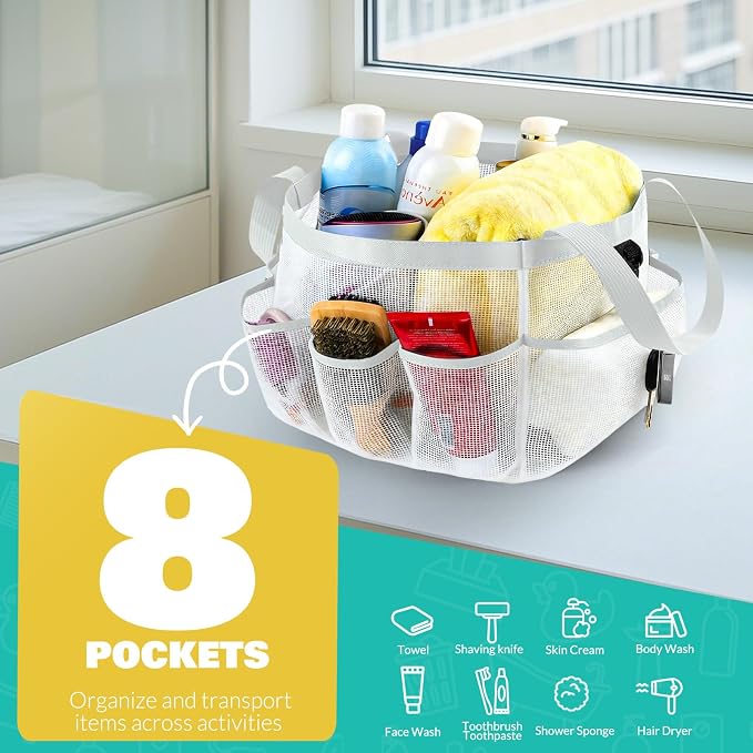 LOYEE Mesh Shower Caddy Portable - Image 3