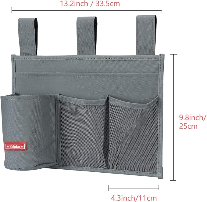 Hanging Bedside Caddy, Bedside Organizer Caddy - Image 4