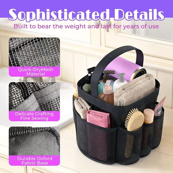 Mesh Shower Caddy Portable - Image 5