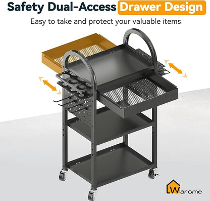Warome Power Tool Organizer Cart - Image 3