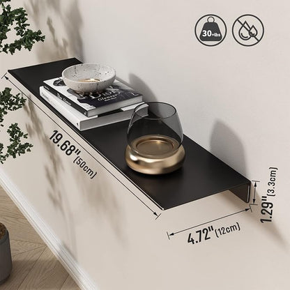 Danpoo 20 inch Floating Shelf for Wall Organizer & Storage, Mini Display Shelf - Image 3