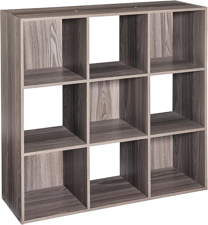 ClosetMaid Cubeicals 9 Cube Storage Shelf Organizer Bookshelf, Square Shape by Unknown