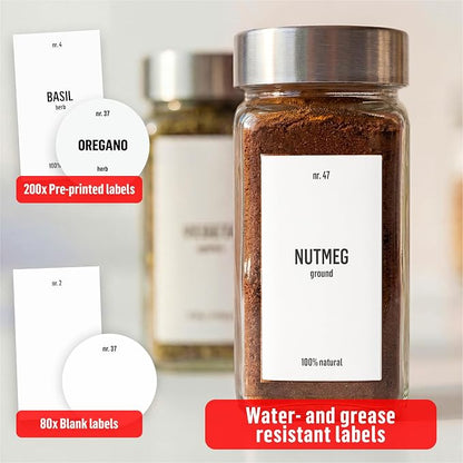 Deco haus Glass Spice Jars - Image 7