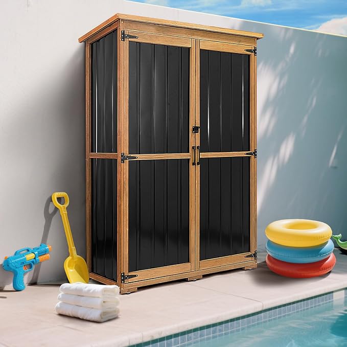 46" L Large Outdoor Storage Cabinet - Image 7