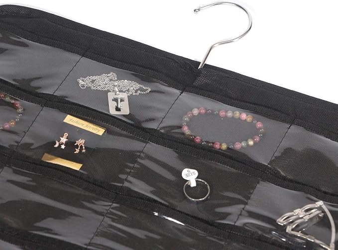 DIOMMELL 80 Pockets Hanging Jewelry Organizer - Image 4