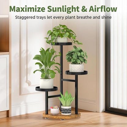 LASZOLA 3 Tier Metal Plant Stand - Image 5