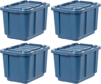 IRIS USA 12 Gallon Eco-Friendly Heavy Duty Truck Bed Toolbox Storage Tote Bins by IRISUSA