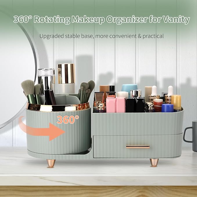 Makeup Organizer for Vanity, Cosmetic Display Case - Image 6