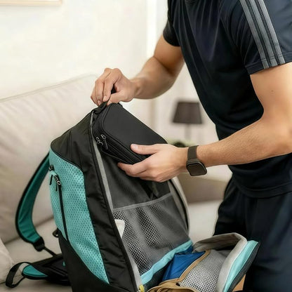 Portable Waterproof Double Layers All-in-One Storage Bag, Travel Cord - Image 9