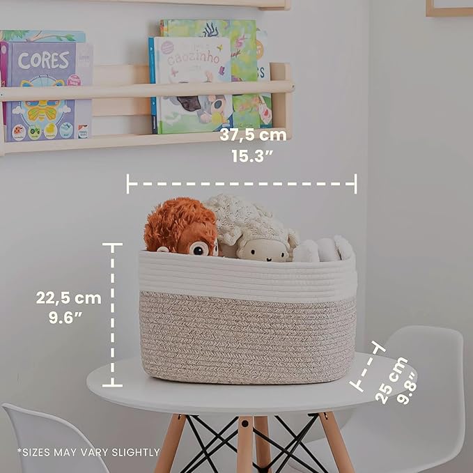 OrganiHaus Set of 3 Woven Storage Baskets - Image 2