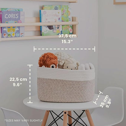 OrganiHaus Set of 3 Woven Storage Baskets - Image 2