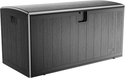 JEKO&JEKO 110 Gallon Outdoor Storage Box, Large Plastic Deck Box - Image 7