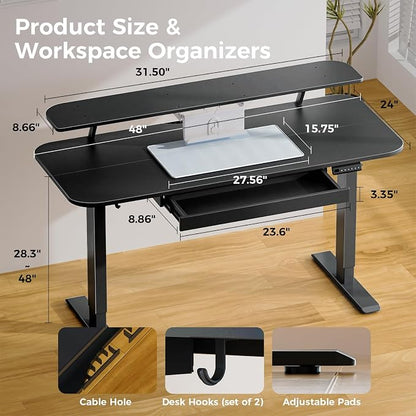 COMHOMA Electric Standing Desk - Image 2