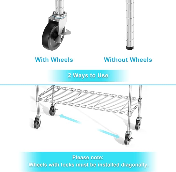 Auslar 3-Tier Storage Shelves - Image 6